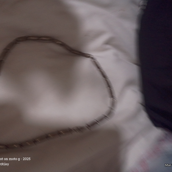 Elegant Silver Beaded Necklace - Picture 3 of 3